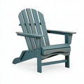 Adirondackstuhl 82 x 76 x 98 cm Holz Blaugrün für Garten und Terrasse