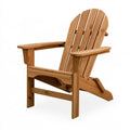 Adirondack Gartenstuhl 80 x 85 x 95 cm aus Holz in Natur mit hoher Rückenlehne