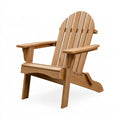 Adirondack Gartensessel 85 x 77 x 98 cm aus Holz Hellbraun für Terrasse